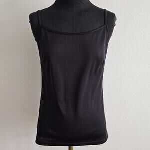 EUC Joseph Ribkoff Women's Essential Basic Black Cami Slip 6